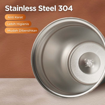 Gambar produk BYS HOUSE Botol Minum Tumbler Air Panas Dingin Stainless Steel 380ml - TY204