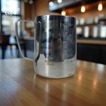 Gambar produk One Two Cups Gelas Milk Jug Kopi Espresso Latte Art Stainless 900ml - ZM078