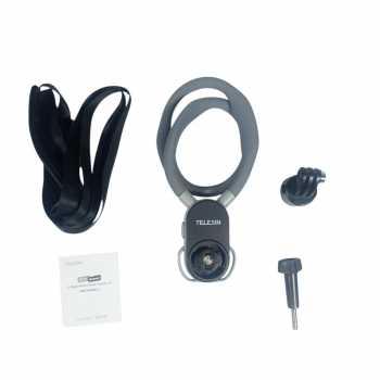 Gambar produk TELESIN Magnetic Neck Holder Mount Strap Kalung Leher GoPro Action Cam - S2-HNB-01