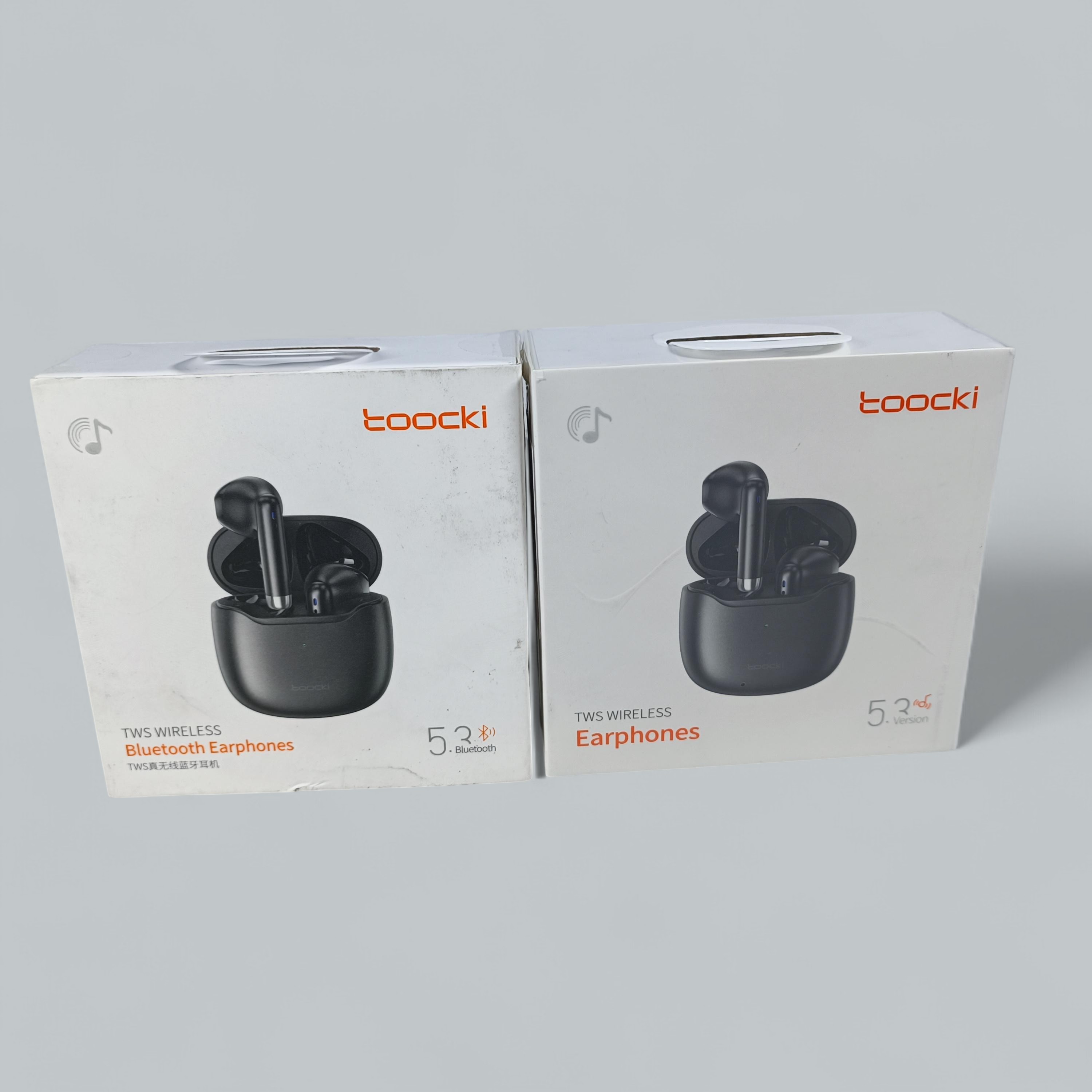 Gambar produk Toocki Earphone Bluetooth 5.3 TWS Earbuds Waterproof IPX4 - HE-080