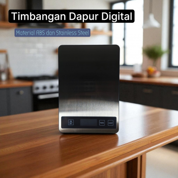 Gambar produk DHOME Timbangan Dapur Mini Digital Scale 15kg 1g - JJ210