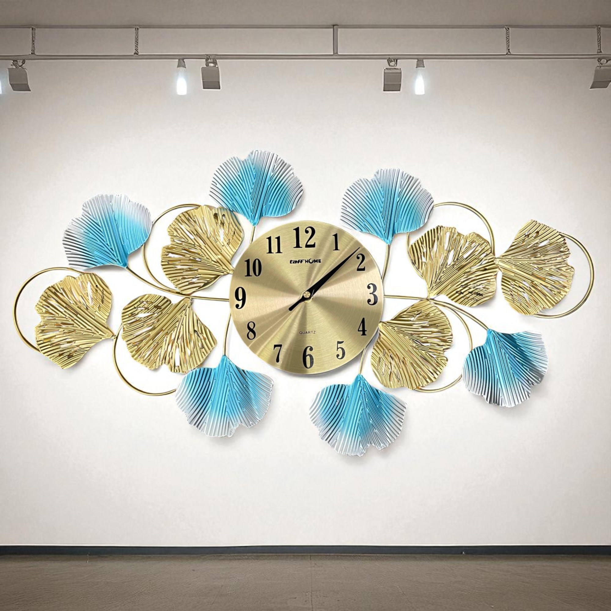 Gambar produk TaffHOME Jam Dinding Quartz Luxury European BAOCE Movement 6168 60cm - 29209BL