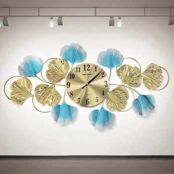 TaffHOME Jam Dinding Quartz Luxury European BAOCE Movement 6168 60cm - 29209BL