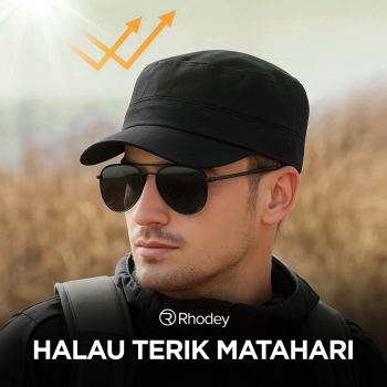 Gambar produk Rhodey Topi Komando Pria Wanita Polos Polyester - F314