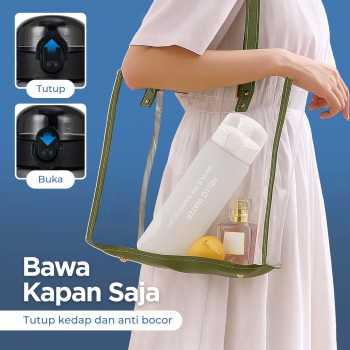 Gambar produk POHAN Botol Minum Plastik Sport Water Bottle 780ml - JY0012