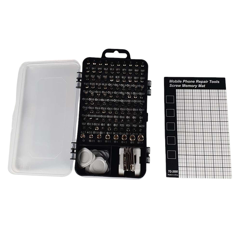 Gambar produk KEITHERN Set Obeng 122 in 1 Magnetic Screw Bits Multifunction Kit - ZT-2000