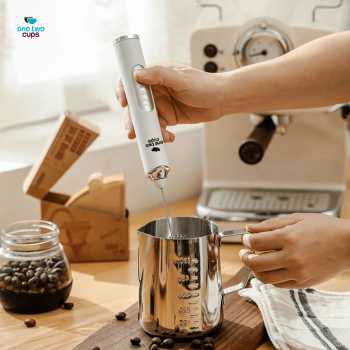 Gambar produk One Two Cups Hand Mixer Mini 2in1 Pengocok Telur Whisk Milk Frother - HM23