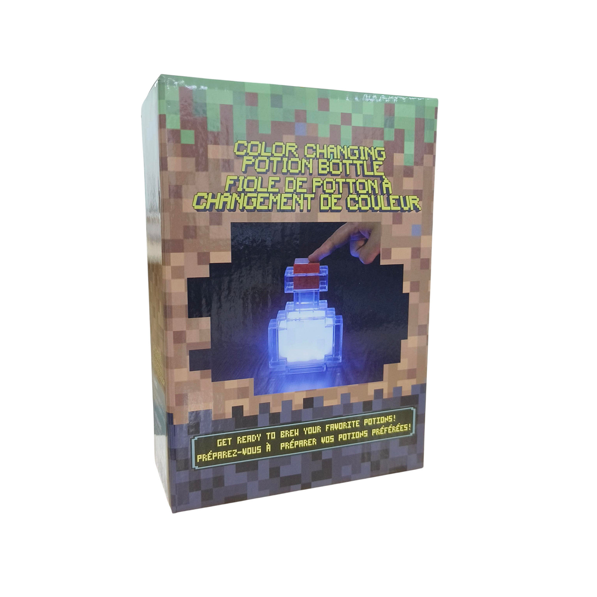 Gambar produk MOJANG THINKGEEK Lampu LED Minecraft Potion Bottle Color Changing RGB - MC-1865