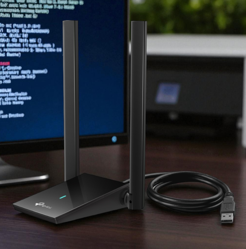 Gambar produk TP-Link Archer AX1800 High Gain WiFi 6 Adapter USB 3.0 Dual Band - TX20U Plus