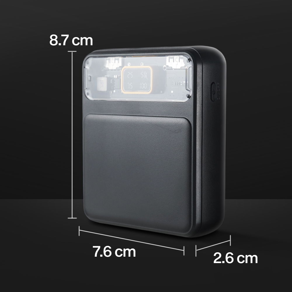 Gambar produk Yaika Power Bank 20000mAh Fast Charging 4in1 Cable Dual USB Port - BA-1699