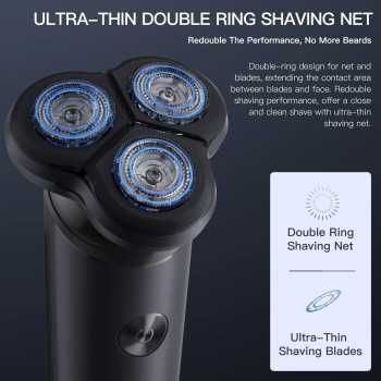 Gambar produk ENCHEN Alat Cukur Elektrik 3D Magnetic Electric Shaver 500mAh - Victor Blackstone 7