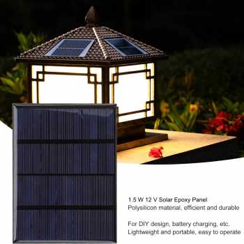 Mini Solar Panel DIY 12V 1.5W - ZW85X115