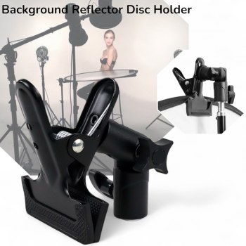 Gambar produk MEKING Background Reflector Disc Holder Bracket Clamp Klip Backdrop - QM3400