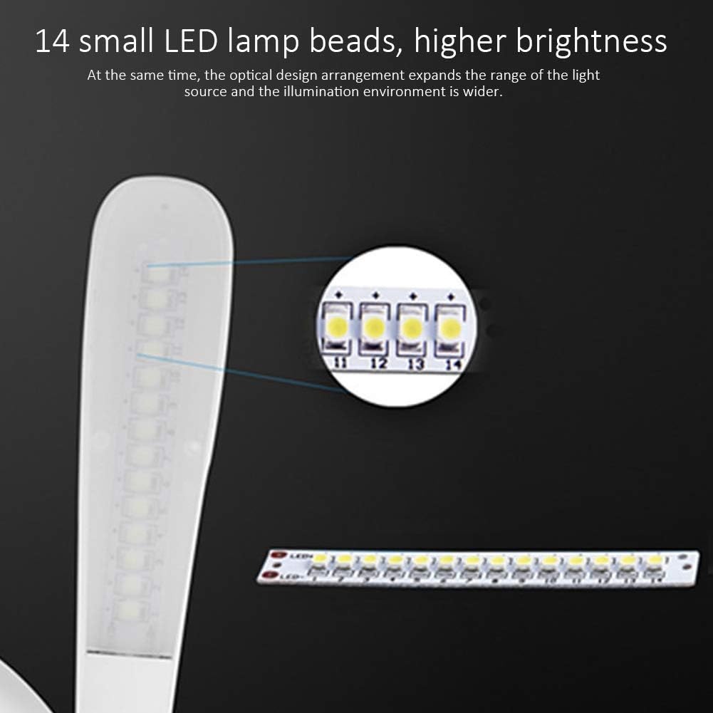 Gambar produk Centechia Lampu Baca USB LED Reading Lamp Natural White 2.8W 3.2V - T1A