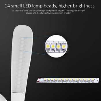 Gambar produk Centechia Lampu Baca USB LED Reading Lamp Natural White 2.8W 3.2V - T1A