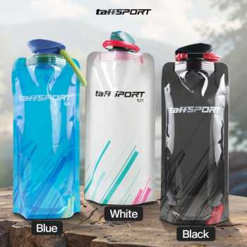 Gambar produk TaffSPORT Botol Minum Lipat Camping Hiking Drinking Bottle 700ml - S29