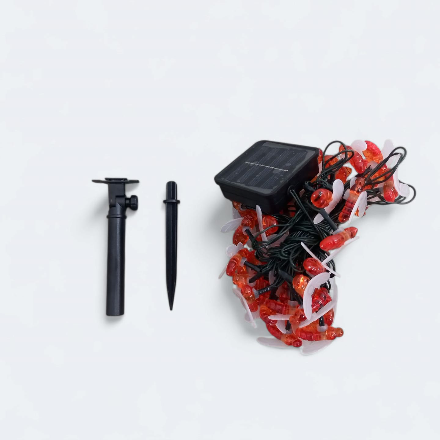 Gambar produk Finether Lampu Taman Lebah Solar Panel Outdoor Lamp Waterproof IP65 50 LED - BE306
