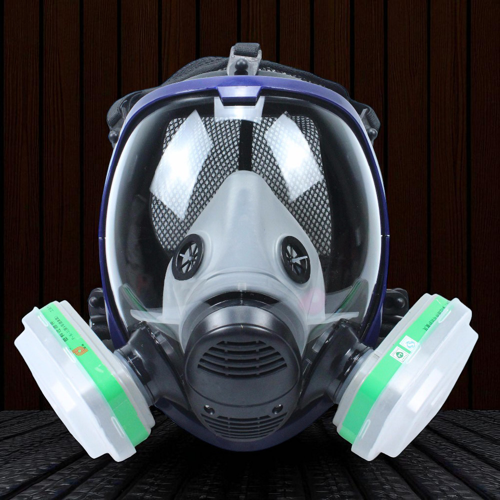 Gambar produk Masker Respirator Gas Mask Full Face N95 2011 Cotton Filter - 6800