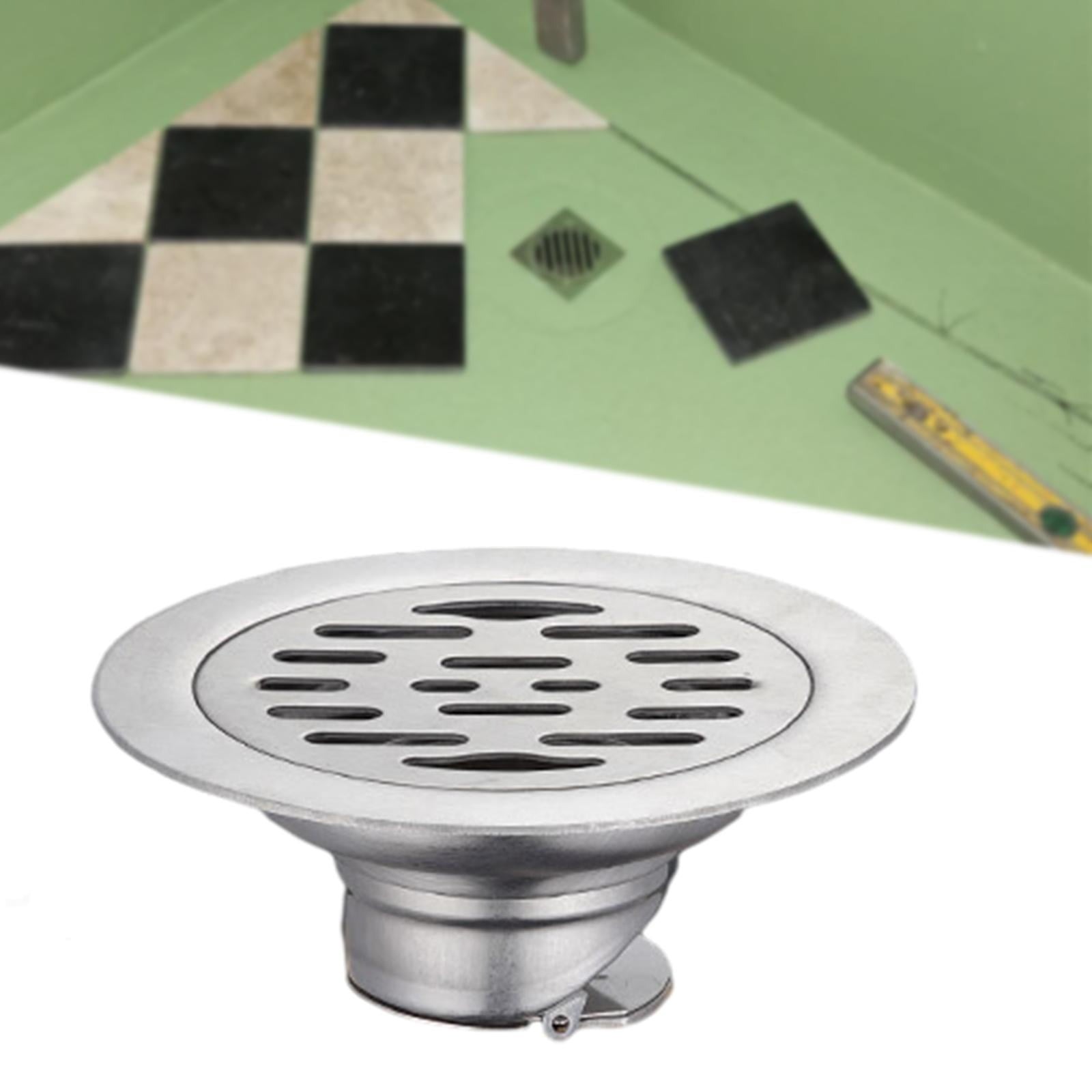 Gambar produk Jing Pin Jie Ju Saluran Air Floor Drain Short Seal Stainless Steel Single Use - LEE001