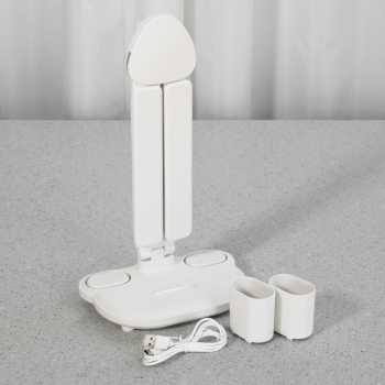 Gambar produk TaffLED Lampu Meja Baca LED Display Double Head USB Power 3in1 7W - BST-7019