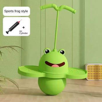 Gambar produk VLLOLD Mainan Bola Jumping Balance Ball Frog with Air Tank - VL032
