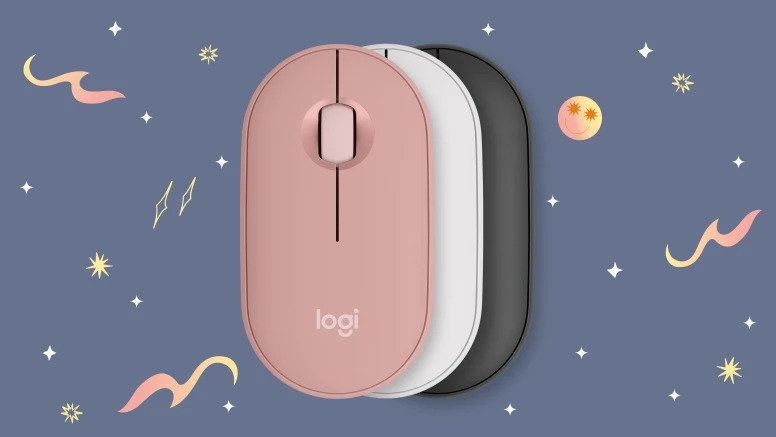 Gambar produk Logitech Pebble 2 Mouse Wireless Bluetooth Silent Touch 400-4000 DPI - M350s