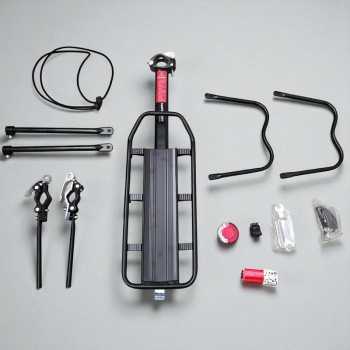 Gambar produk TaffSPORT Rak Boncengan Belakang Sepeda Rear Rack Quick Mount - RCK-103