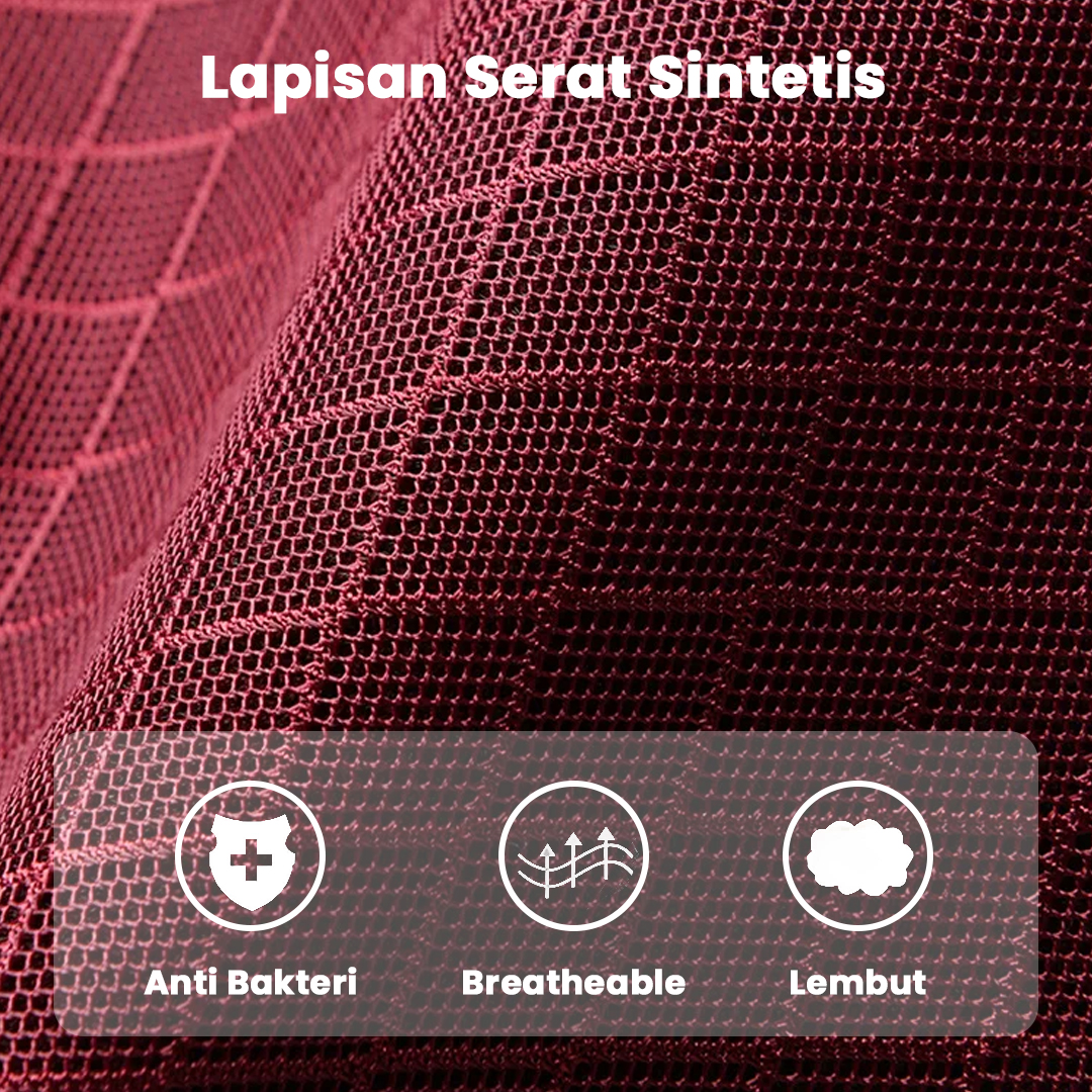 Gambar produk MALUOKASA Bantal Punggung Mobil Memory Foam Lumbar Support - M3D