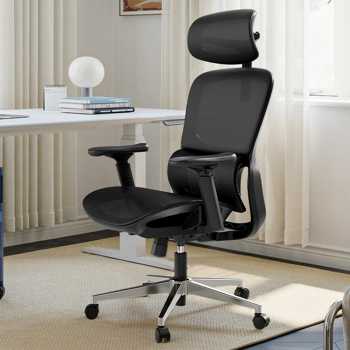 HBADA Kursi Kantor Office Chair 3D Lumbar Support Flexible Armrest - P2 Pro