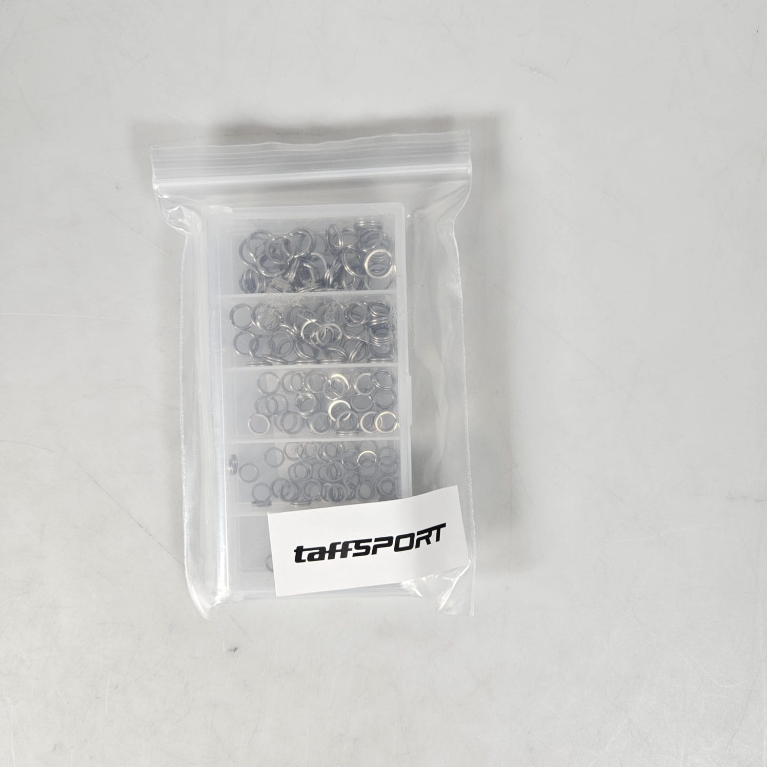 Gambar produk TaffSPORT Cincin Konektor Umpan Pancing Split Ring 200PCS - LSH01