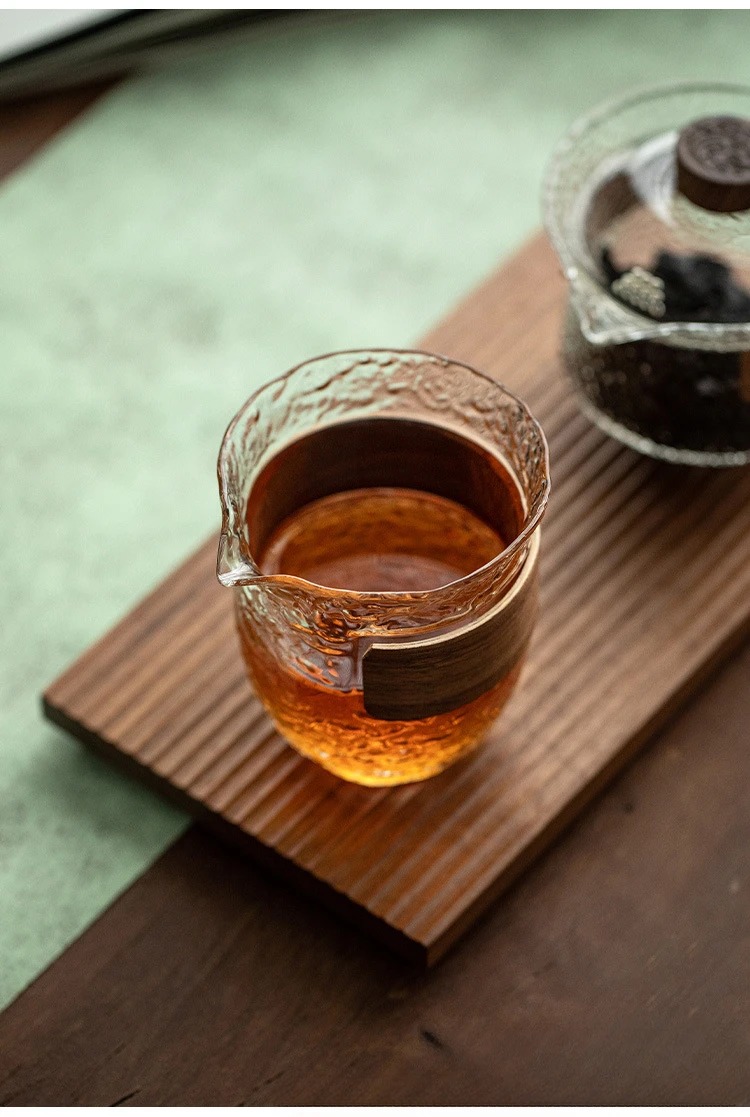 Gambar produk QIXAN Gelas Pitcher Teh Borosilicate Tea Divider Fair Cup 260ml - XZ-260