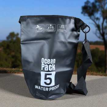 Gambar produk Dezlon Ocean Pack Tas Selempang Anti Air Outdoor Waterproof Dry Bag 5L - INU142