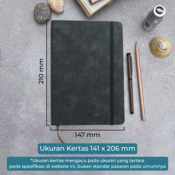 Gambar produk Toddi Buku Jurnal Hardcover Notebook Diary 200 Halaman Grid A5 - LXY0133