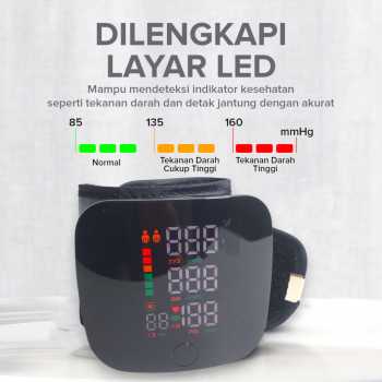 Gambar produk TaffOmicron Tensimeter Digital Pengukur Tekanan Darah Indonesian Voice - A01