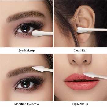 Gambar produk BTX Cotton Swab Korek Kuping Double Headed Baby Ear Boogers 500 PCS - INU130
