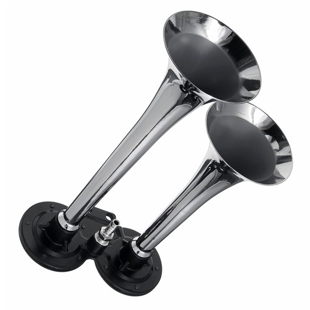 Gambar produk HEYVO Klakson Trompet Mobil Dual Air Horn 150dB 12V - LD201