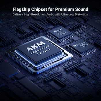 Gambar produk Fosi Audio Amplifier Bluetooth DAC Chip AK4493S HiFi Aluminium Alloy - Q6
