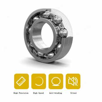 Gambar produk CASTRY Roda Kastor Furniture Soft Rubber Caster Wheel 2 Inch 2 PCS Screw with Brake - C20