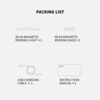 Gambar produk Xiaomi Mijia Lampu Tempel Magnetic LED 3in1 Color Dimmable 2000mAh