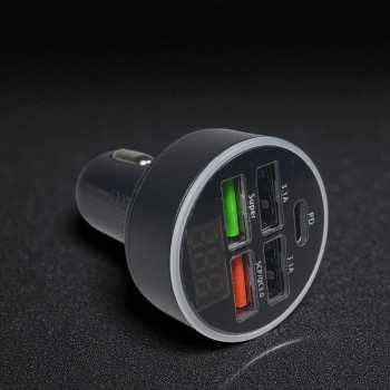 Gambar produk EOKING Car Charger Mobil Fast Charging PD QC 3.0 USB Type C Port - C9