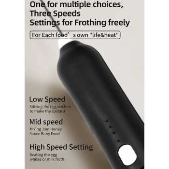 Gambar produk FMA Hand Mixer Mini Pengocok Telur Kopi Milk Frother Battery - NPQ01