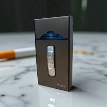 Gambar produk Firetric Kotak Rokok Korek Elektrik Cigarette Lighter 20 Slot - A-15