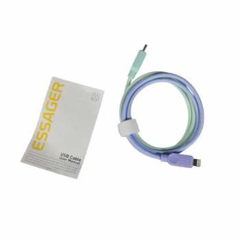 Gambar produk ESSAGER Kabel Data Type C to Lightning Fast Charging Braided 29W 1M - ES-X73