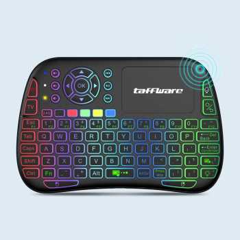 Gambar produk Taffware Keyboard Mini Touchpad Air Mouse IR Learning 2.4GHz Bluetooth - M9