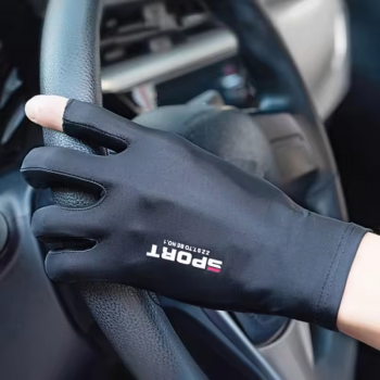 Gambar produk FMA Ice Silk Half Finger Cycling Gloves Unisex Outdoor Sports - FM-IS