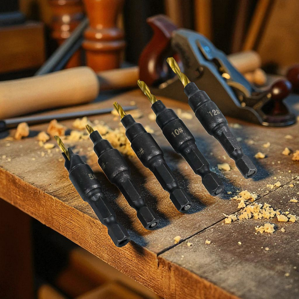 Gambar produk Taffware Vastar Mata Bor Drill Bit HSS 1.98-3.56mm 5 PCS - SV-VDB26
