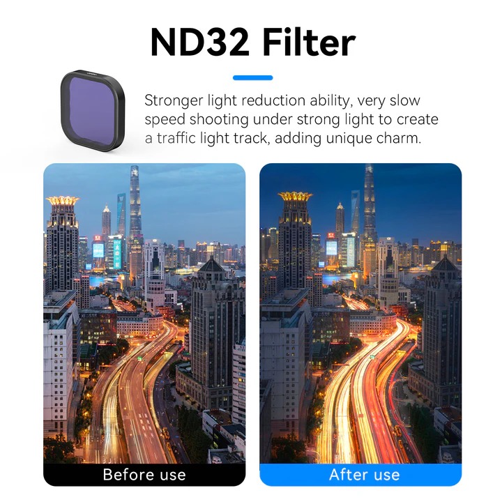 Gambar produk TELESIN ND CPL Camera Lens Filter Kit for GoPro Hero 13 - S5-FLT-13-TGP