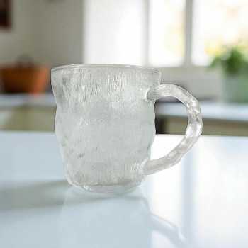 Gambar produk Rouge Gelas Teh Heat Resistant Tea Cup Glacier Hammer Pattern 270ml - INU147