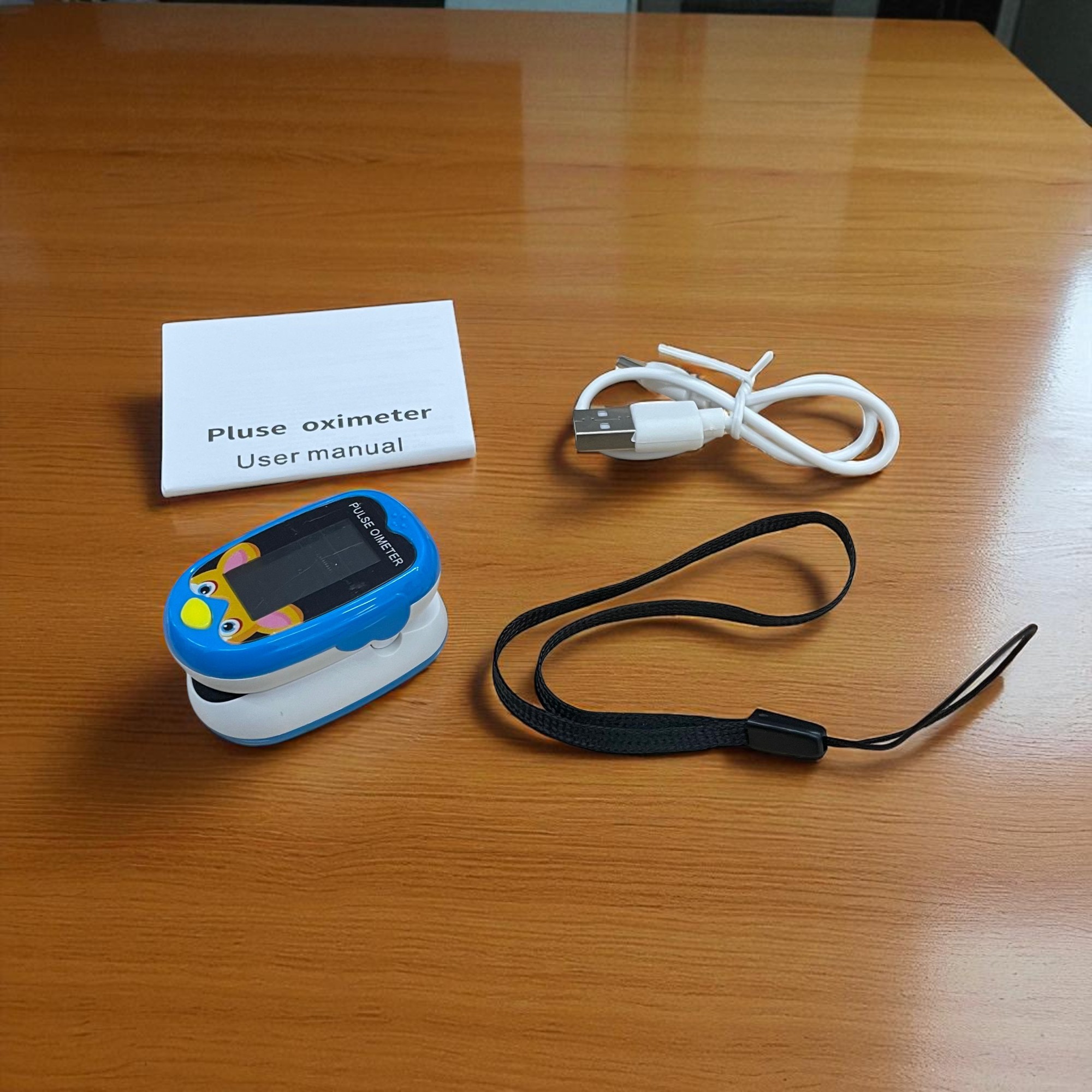 Gambar produk TaffOmicron Fingertip Pulse Oximeter Alat Ukur Saturasi Oksigen Darah - A6