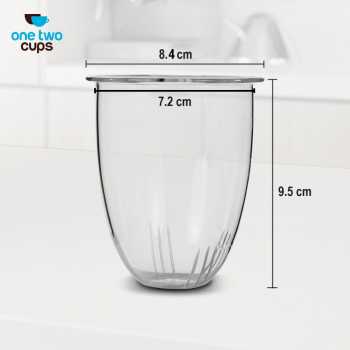 Gambar produk One Two Cups Saringan Teh Filter Pengganti untuk Teko Teh Kaca - K77 Old Model